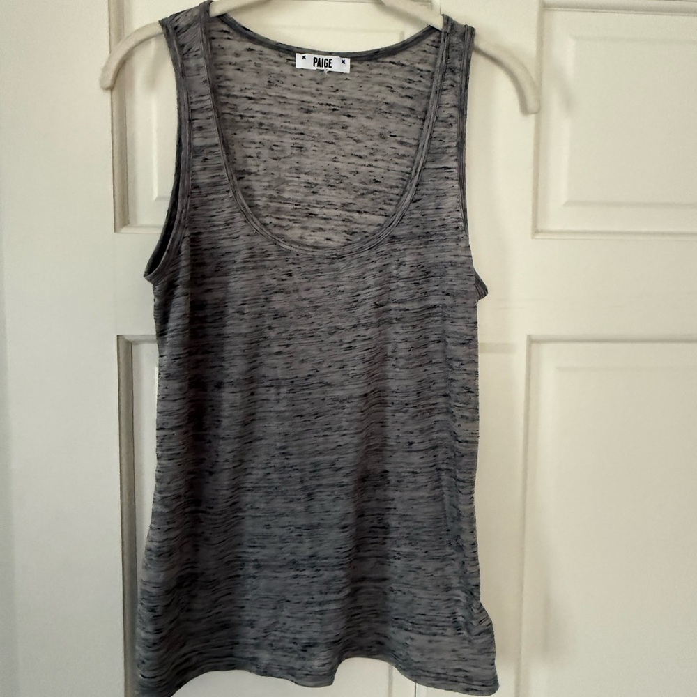 PAIGE Heathered Gray Women's Tank Top